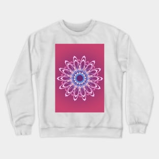 Beauty Flower Pink Crewneck Sweatshirt